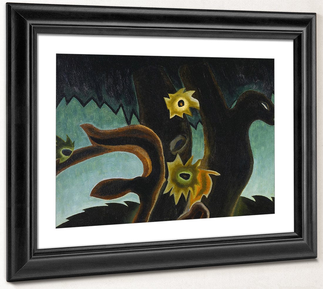 Pine Tree By Arthur Dove Fine Art Print