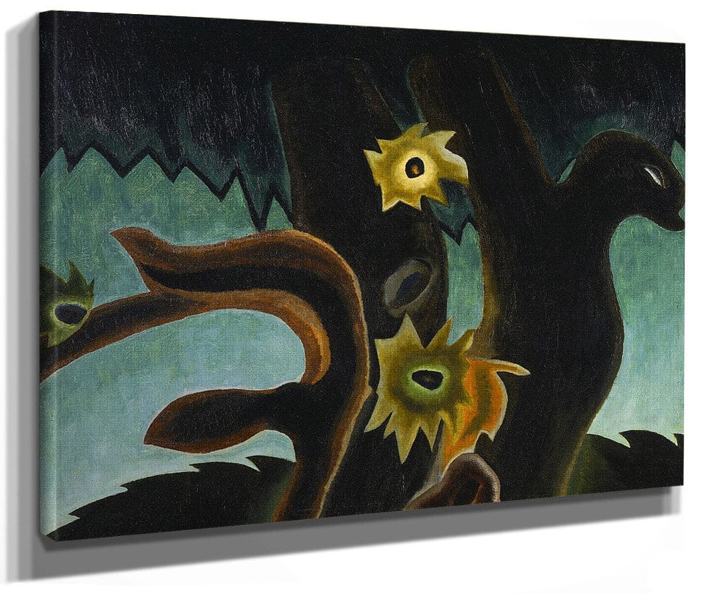 Pine Tree By Arthur Dove Fine Art Print