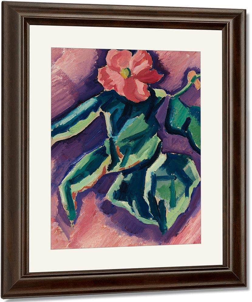 Pink Begonias By Marsden Hartley Fine Art Print