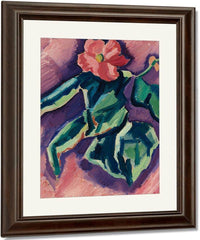 Pink Begonias By Marsden Hartley Fine Art Print