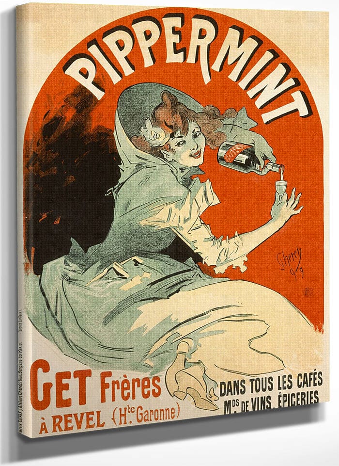 Pippermint By Jules Cheret Fine Art Print