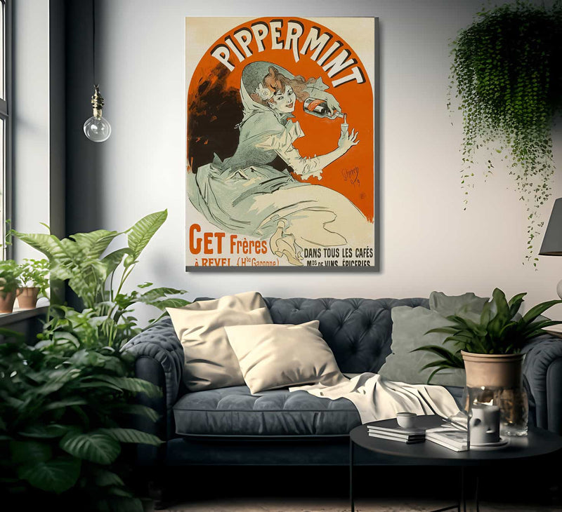 Pippermint By Jules Cheret Fine Art Print