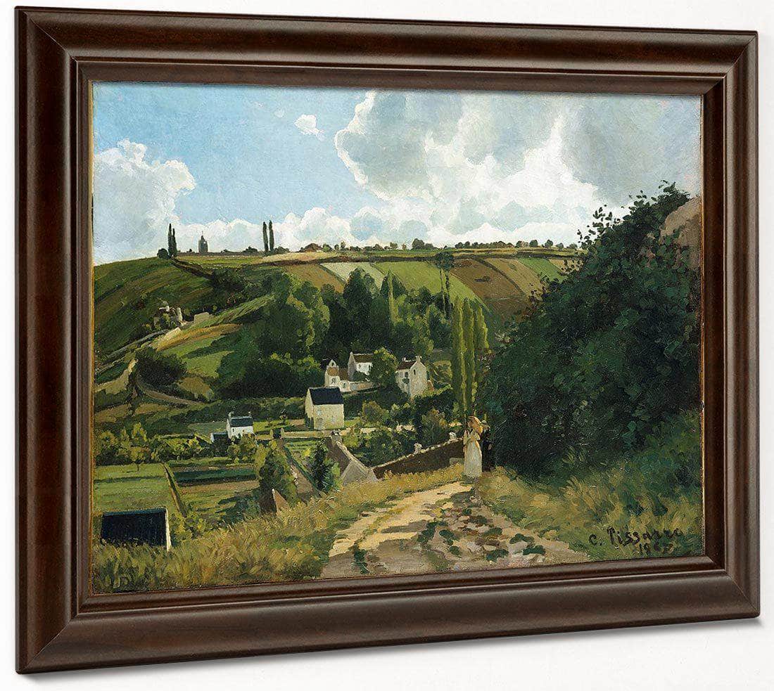 絵画 Camille Pissarro Pissaro Montmarte Day By Camille Piss Print, Canvas Art, Framed