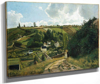 Pissaro Montmarte Day By Camille Pissarro Fine Art Print