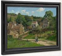 Pissarro Lhermitage A Pontoise 1867 By Camille Pissarro Fine Art Print