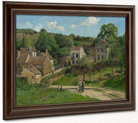Pissarro Lhermitage A Pontoise 1867 By Camille Pissarro Fine Art Print