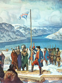 Pittsburgh In The Beginning Fort Prince George By NC Wyeth Fine Art Print