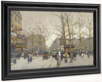Place De La Bastille 2 By Eugene Galien Laloue Fine Art Print