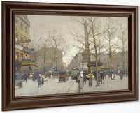 Place De La Bastille 2 By Eugene Galien Laloue Fine Art Print