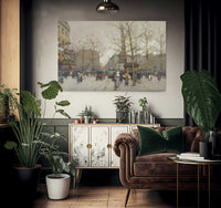 Place De La Bastille 2 By Eugene Galien Laloue Fine Art Print