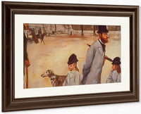 Place De La Concorde By Edgar Degas Fine Art Print