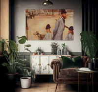 Place De La Concorde By Edgar Degas Fine Art Print