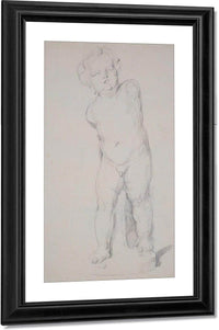 Plaster Cupid By Cezanne Paul Fine Art Print