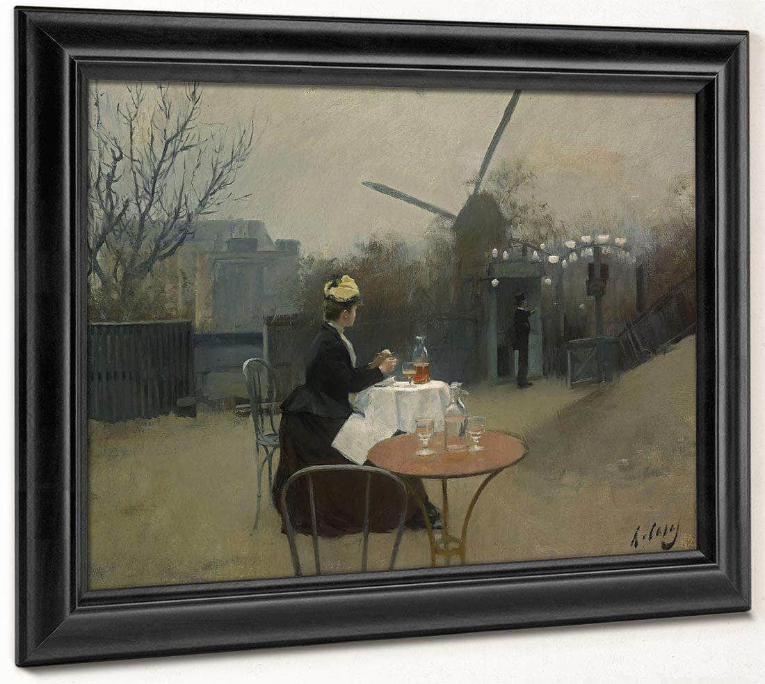 Plein Air By Ramon Casas Fine Art Print