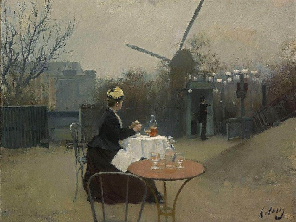 Plein Air By Ramon Casas Fine Art Print