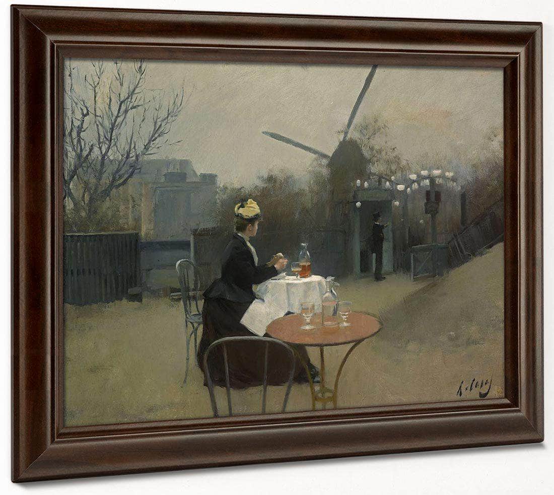 Plein Air By Ramon Casas Fine Art Print