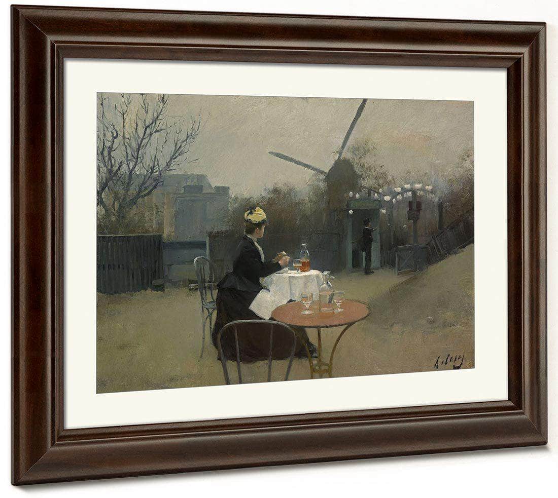 Plein Air By Ramon Casas Fine Art Print