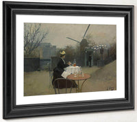 Plein Air By Ramon Casas Fine Art Print