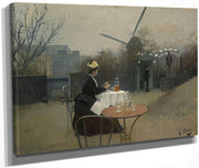 Plein Air By Ramon Casas Fine Art Print