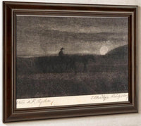 Plodding Homeward By Albert Pinkhamryder Fine Art Print