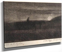 Plodding Homeward By Albert Pinkhamryder Fine Art Print