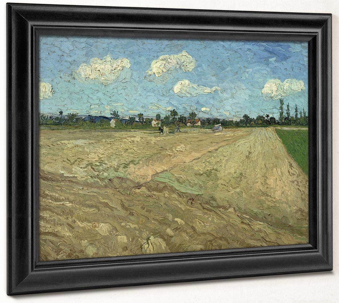 Ploughed Fields ('The Furrows') By Vincent Van Gogh Fine Art Print