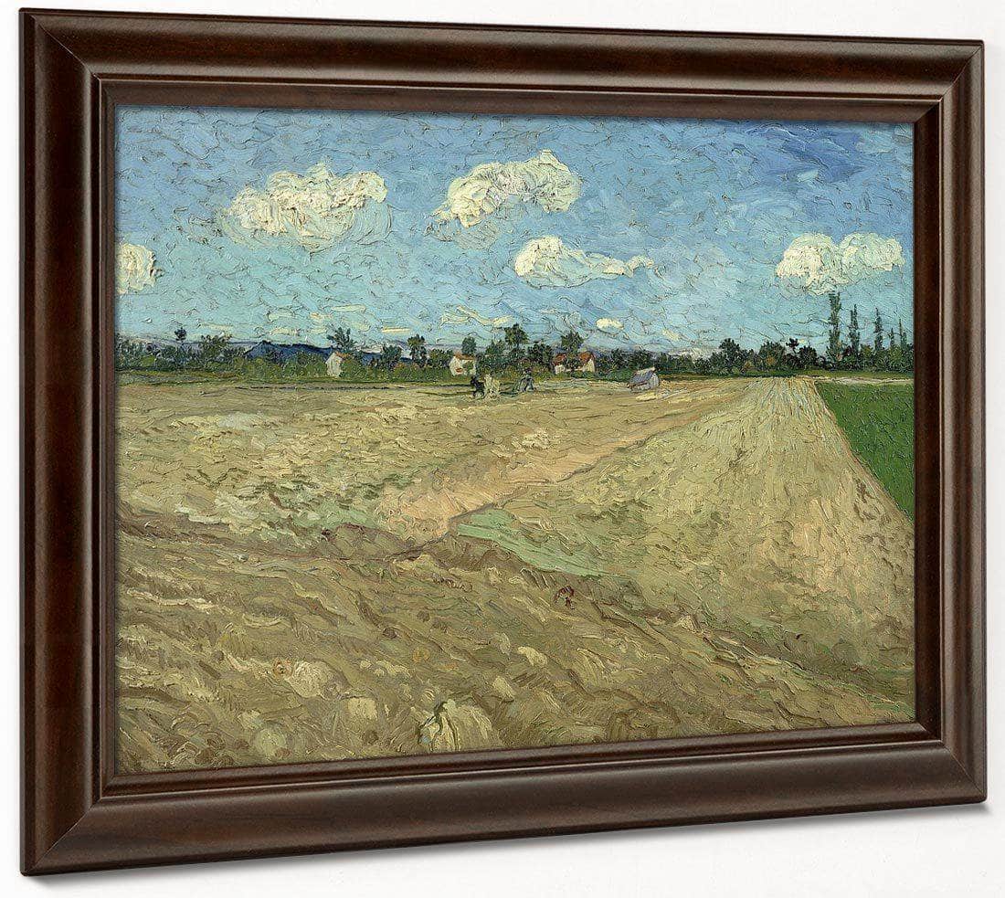 Ploughed Fields ('The Furrows') By Vincent Van Gogh Fine Art Print