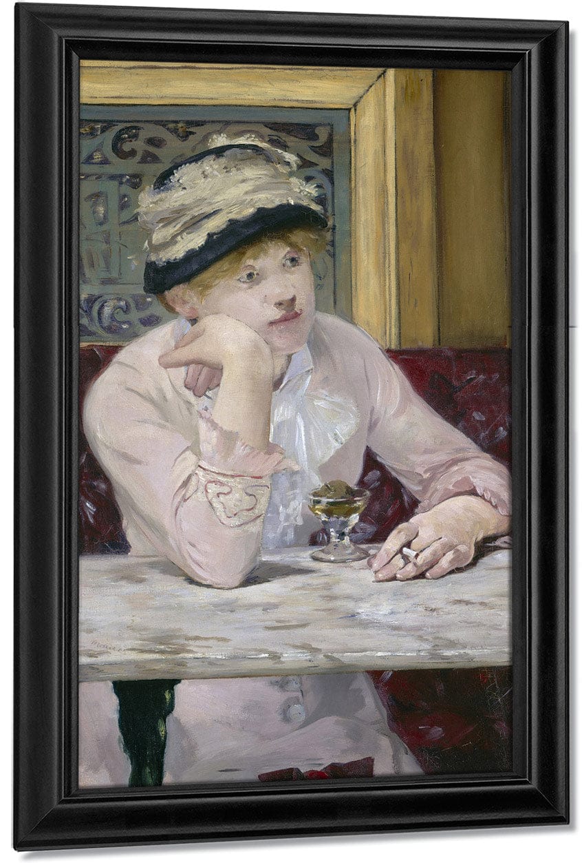 Plum Brandy By Edouard Manet Fine Art Print