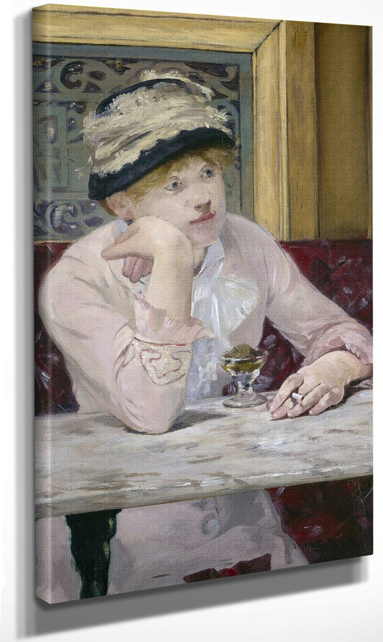 Plum Brandy By Edouard Manet Fine Art Print
