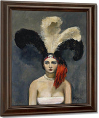 Plumes By Walt Kuhn Fine Art Print