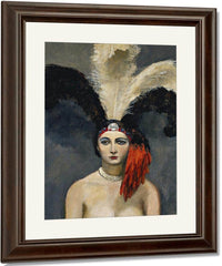 Plumes By Walt Kuhn Fine Art Print