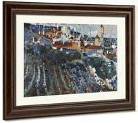 Poble Escalonat By Joaquin Mir Trinxet Fine Art Print