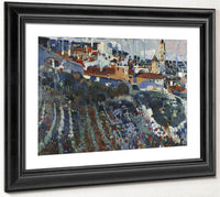 Poble Escalonat By Joaquin Mir Trinxet Fine Art Print