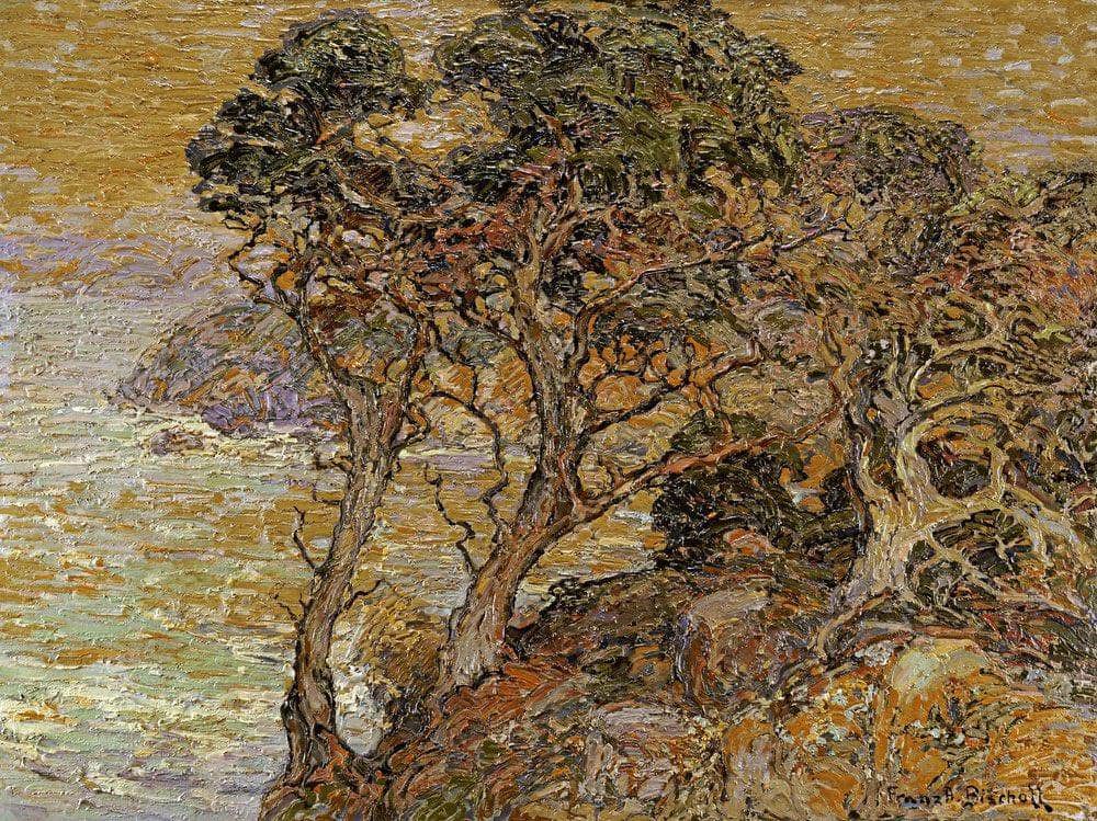 Point Lobos Monterey Coast By Franz A. Bischoff Fine Art Print