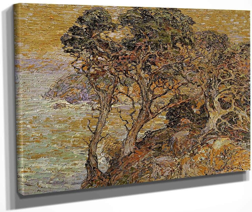 Point Lobos Monterey Coast By Franz A. Bischoff Fine Art Print