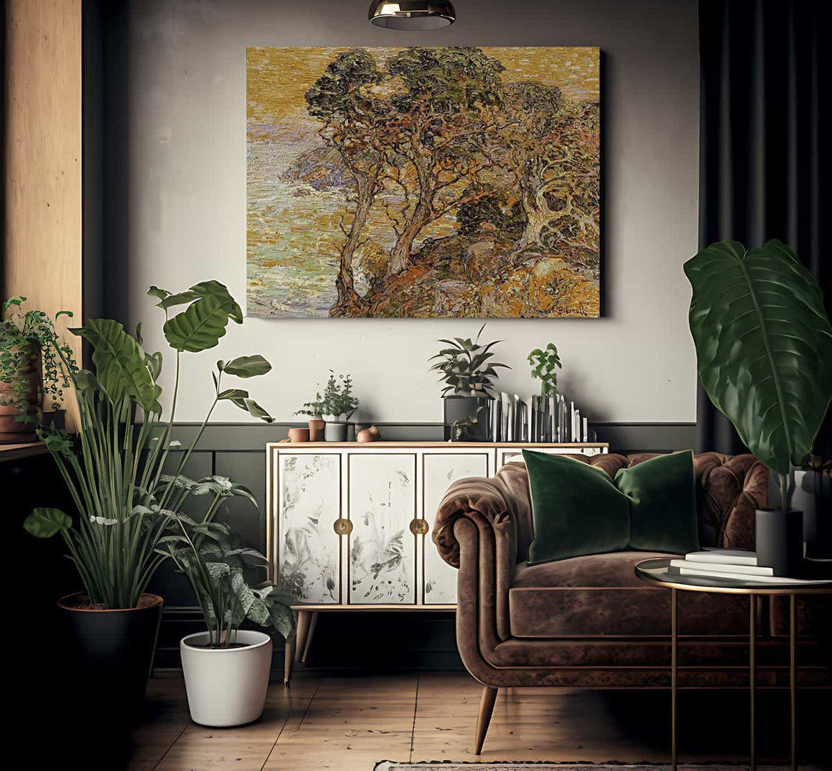 Point Lobos Monterey Coast By Franz A. Bischoff Fine Art Print