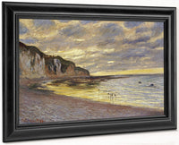 Pointe De Lailly, Maree Basse By Claude Monet Fine Art Print