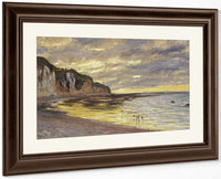 Pointe De Lailly, Maree Basse By Claude Monet Fine Art Print