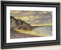 Pointe De Lailly, Maree Basse By Claude Monet Fine Art Print