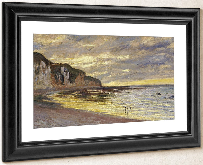 Pointe De Lailly, Maree Basse By Claude Monet Fine Art Print