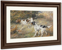 Pointers By Edmund Henry Osthaus Fine Art Print