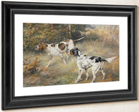 Pointers By Edmund Henry Osthaus Fine Art Print