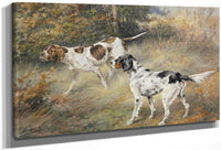 Pointers By Edmund Henry Osthaus Fine Art Print