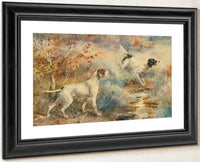 Pointers2 By Edmund Henry Osthaus Fine Art Print