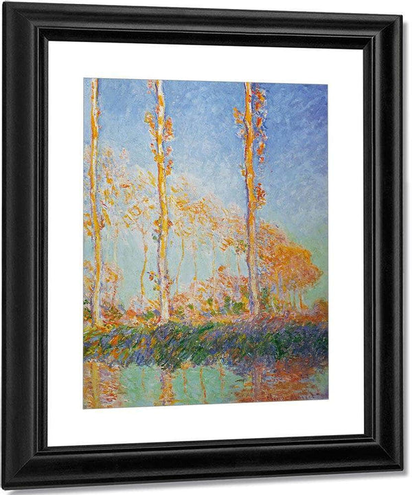 Polars By Three By Pink By Trees By In By Autumn By Claude By Monet Fine Art Print