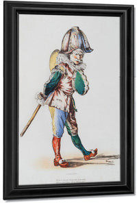 Polchinelle By Edouard Manet Fine Art Print