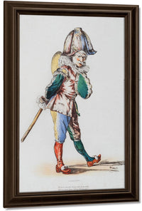 Polchinelle By Edouard Manet Fine Art Print