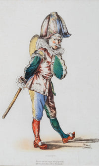 Polchinelle By Edouard Manet Fine Art Print