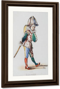 Polchinelle By Edouard Manet Fine Art Print