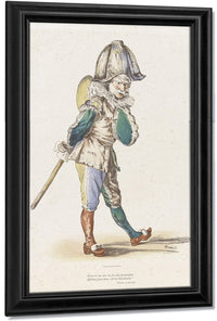 Polichinelle By Edouard Manet Fine Art Print